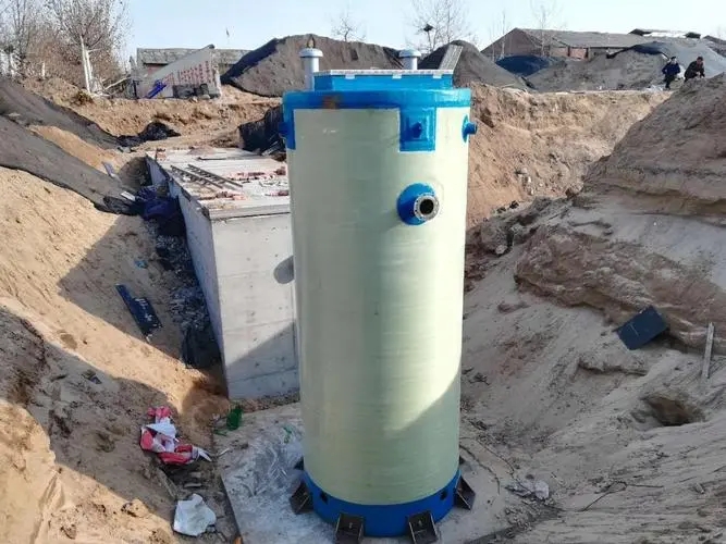 江苏抗浮式一体化泵站是一种新型的泵站